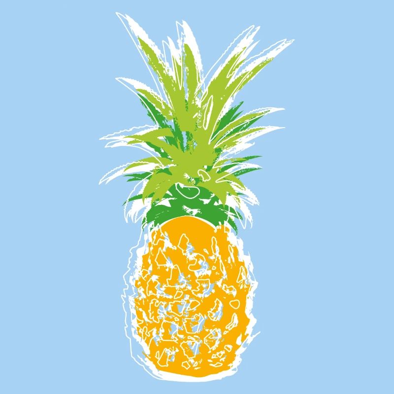 Pineapple scribble