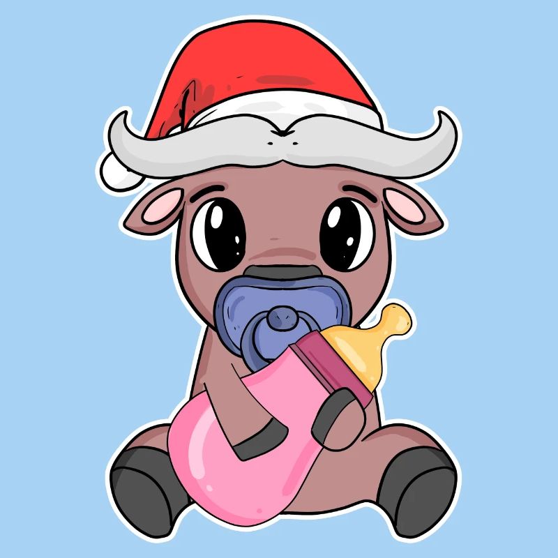 Bœuf bébé Noël