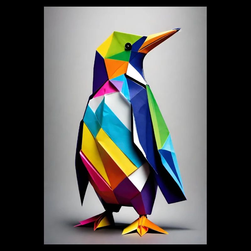 Origami-Pinguin