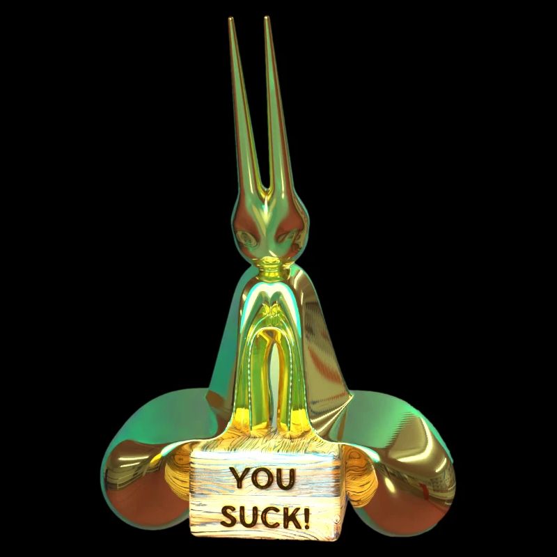 Trophy for the loser!