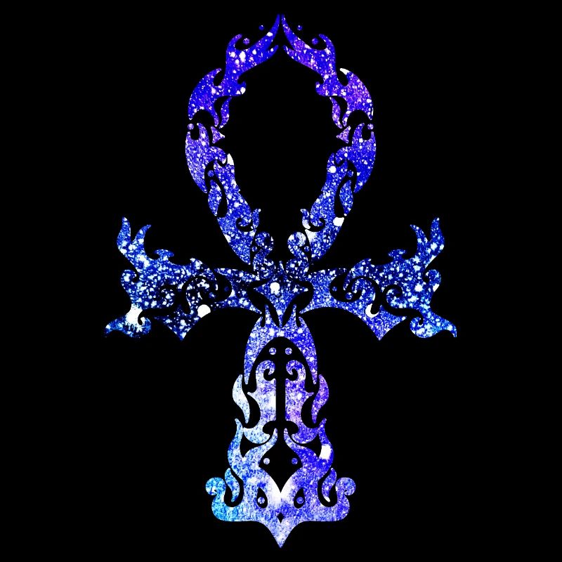 Cosmic Ankh - Indigo Version
