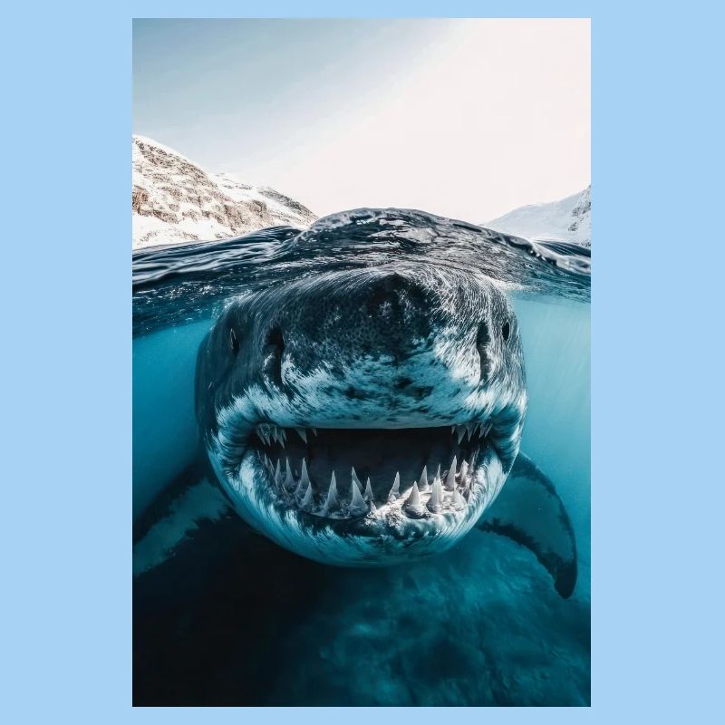 Rencontre rapprochée avec un méga requin