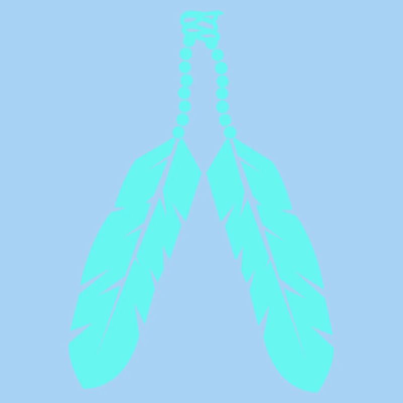 Conception de bijoux en plume