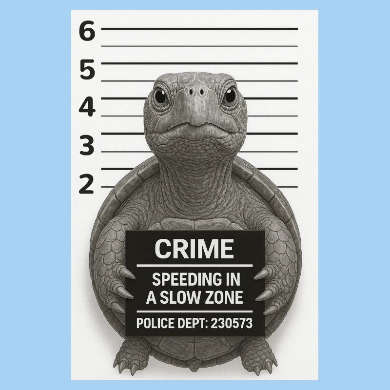 Turtle – Too fast for the territory