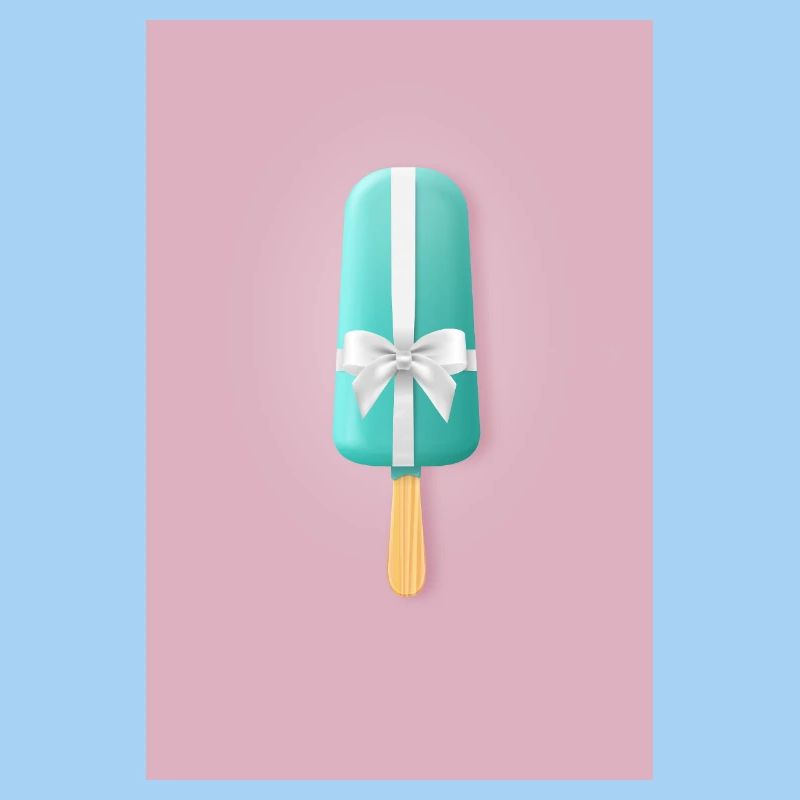 Eis am Stiel Geburtstags Geschenk