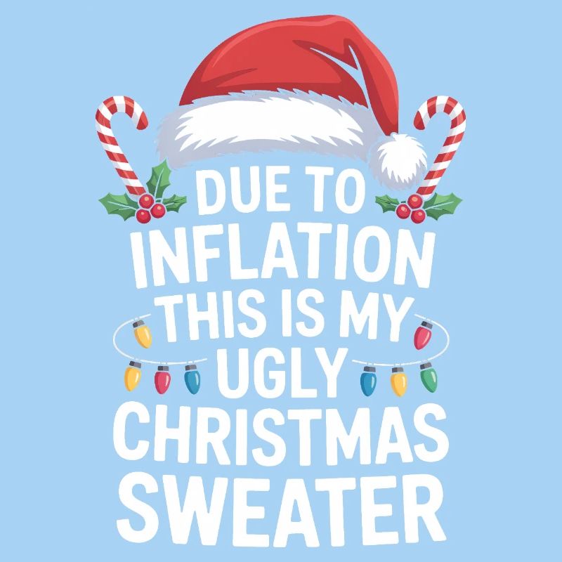 Inflation Ugly Christmas Sweater
