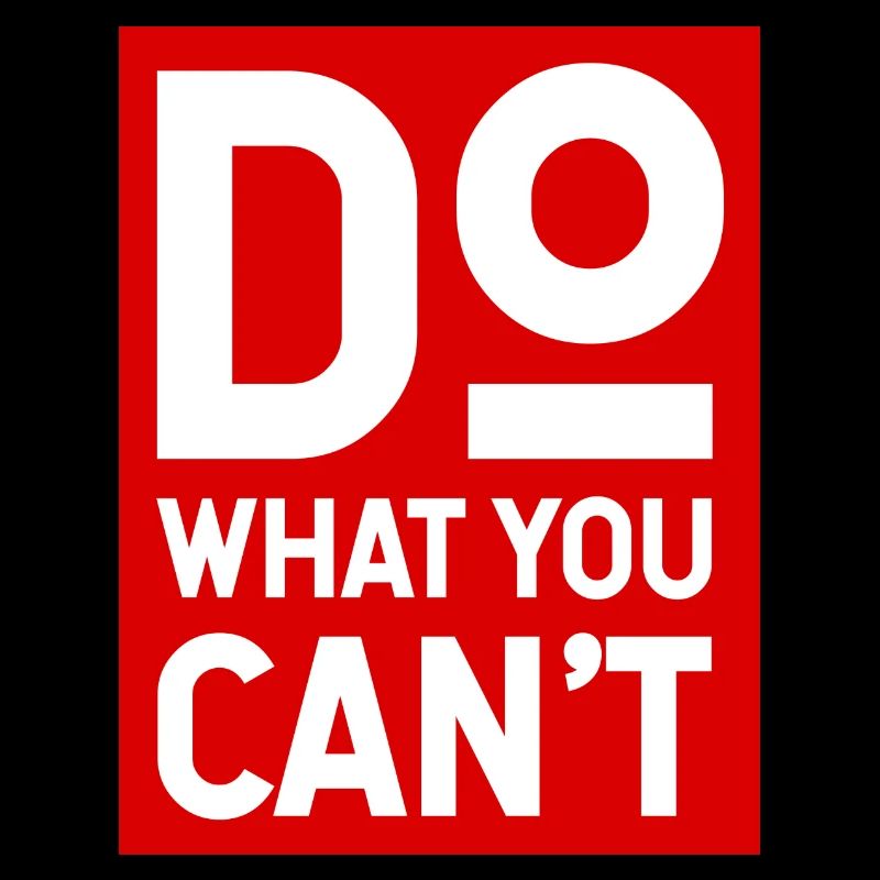 Do what you cant