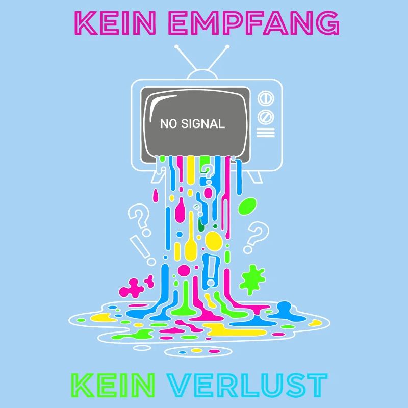 Télévision allemande - Pas de réception, pas de perte