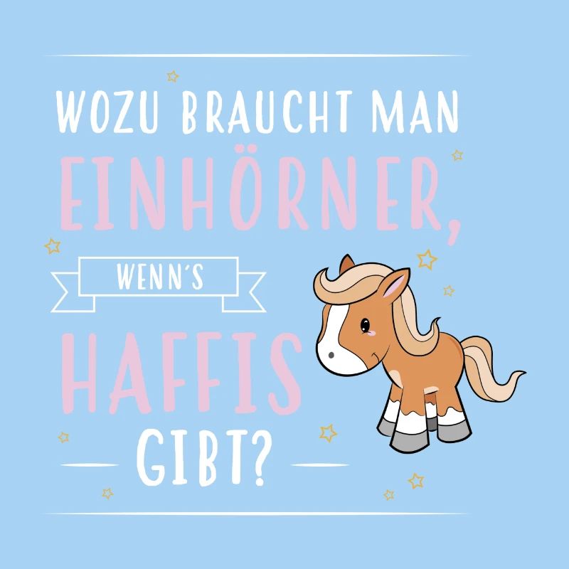 Wozu Einhörner Haflinger