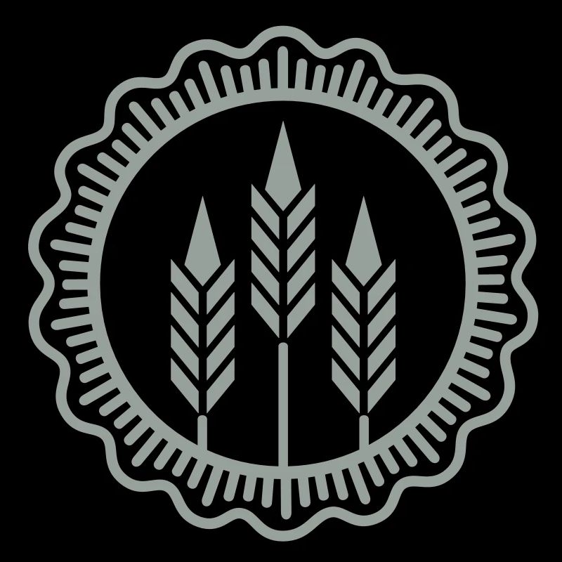 Weizen-Sigel / wheat medaillon (1c)