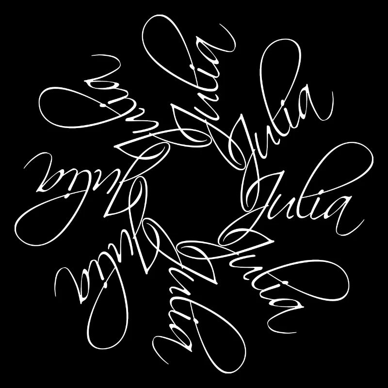Julia Name Mandala