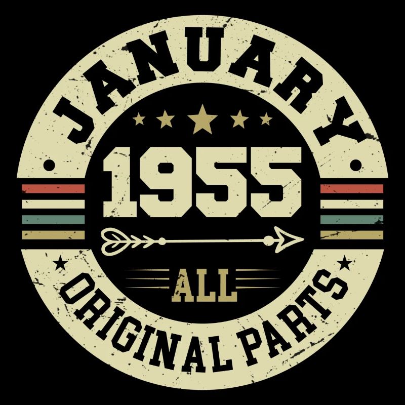 January 1955 - Geburtstag im Januar 1955
