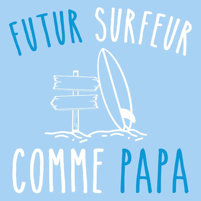 futur surfeur comme papa