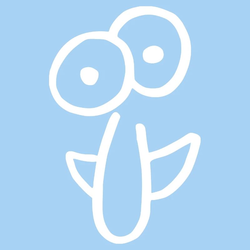 Funny face with a big nose. 5 vector