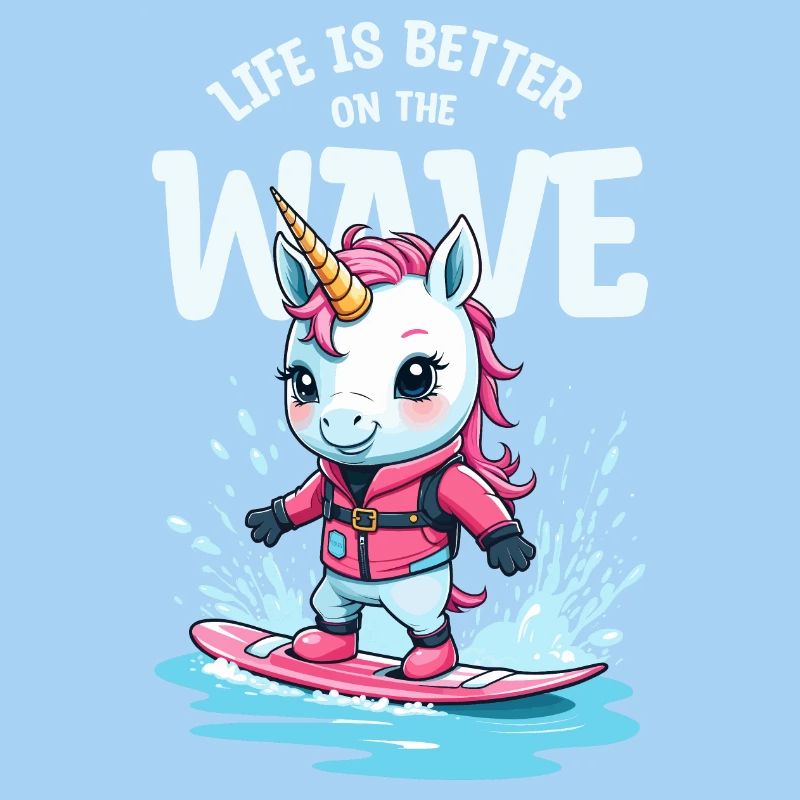 Wakeboard Einhorn