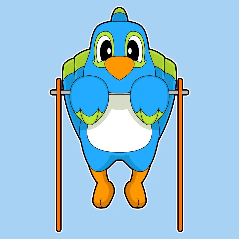 Parrot Bodybuilder Tractions