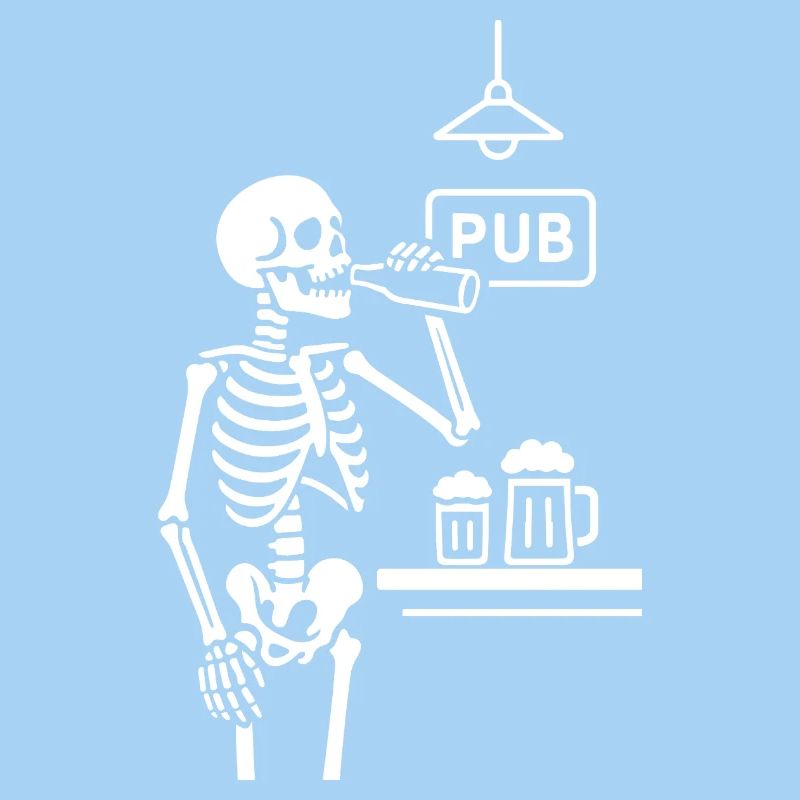 Skeleton Pub Toast