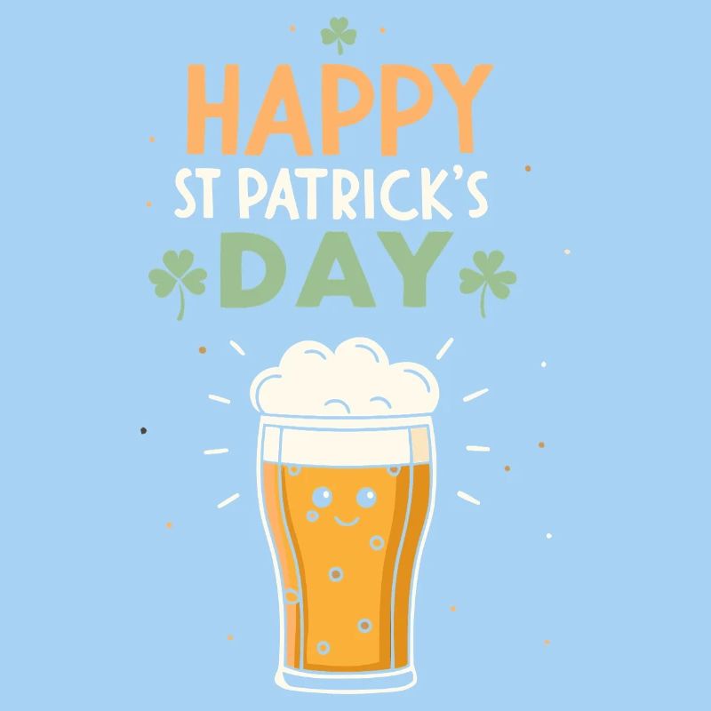 Pinte joyeuse Saint-Patrick