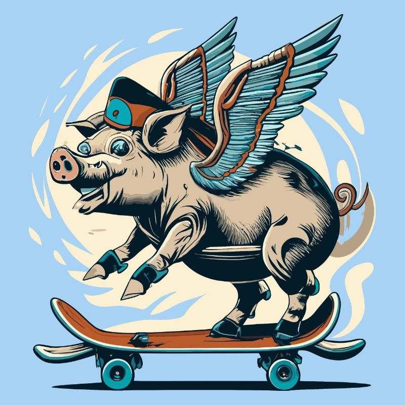 Pig on deck