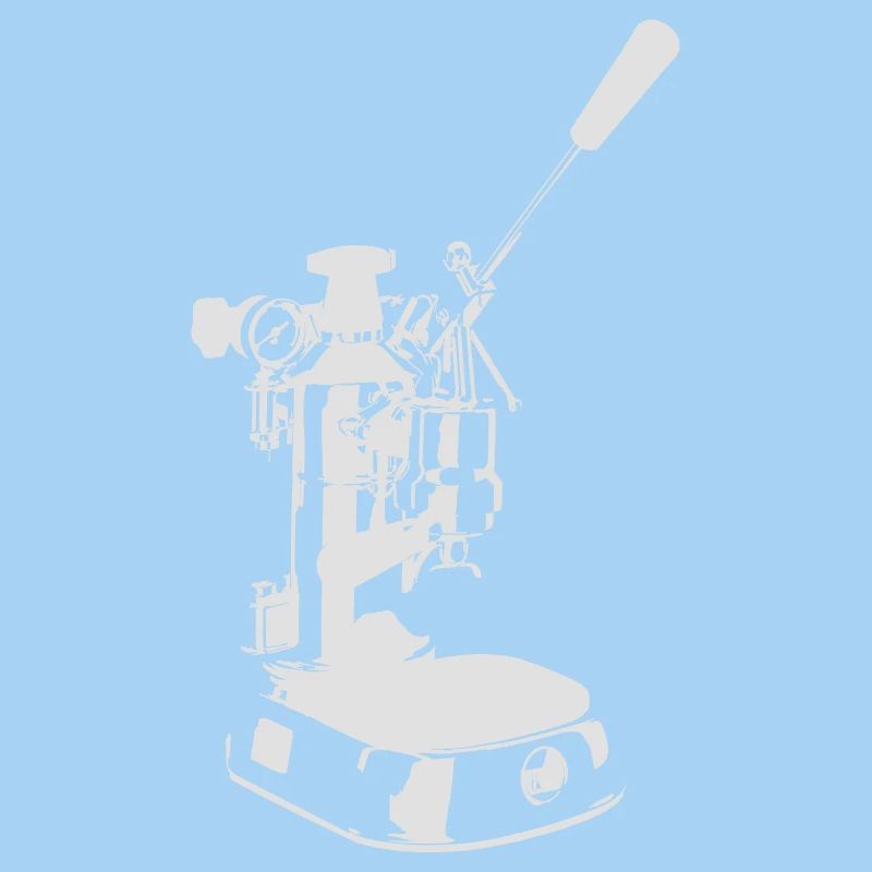 Maschine solo - White