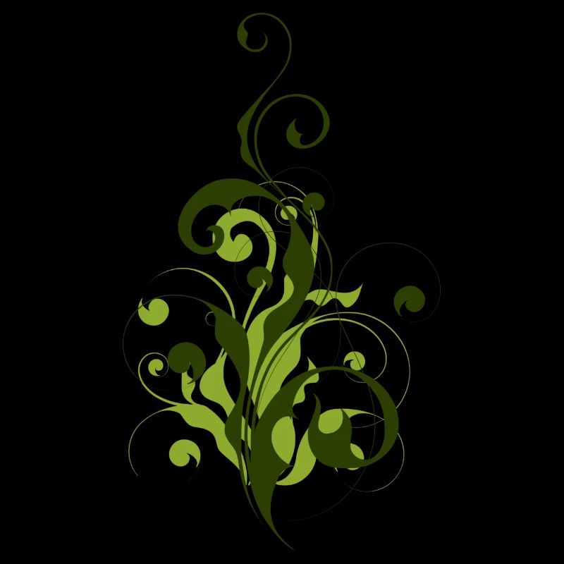 Abstrakte Pflanze - Blume - Flora