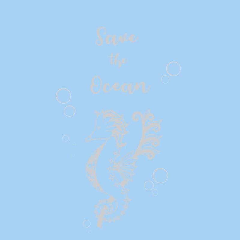 Save the Ocean Seepferdchen