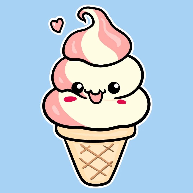 Cartoon Eiscreme