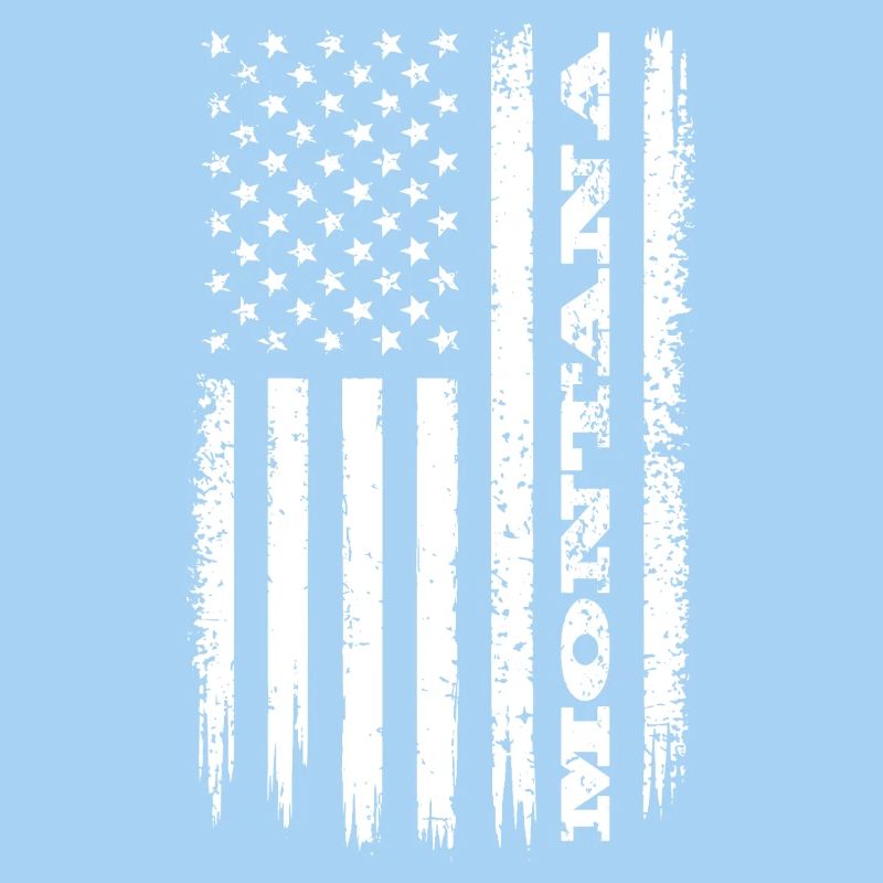 Drapeau des États-Unis Montana State Gift