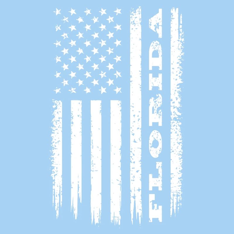 Flag USA Florida State Gift