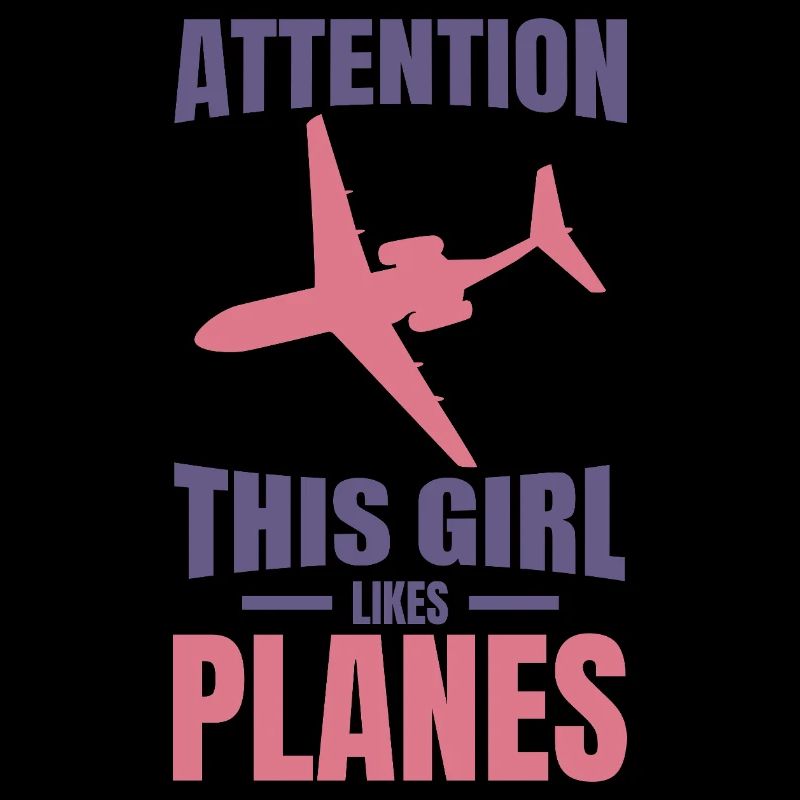Flugzeug Mädchen