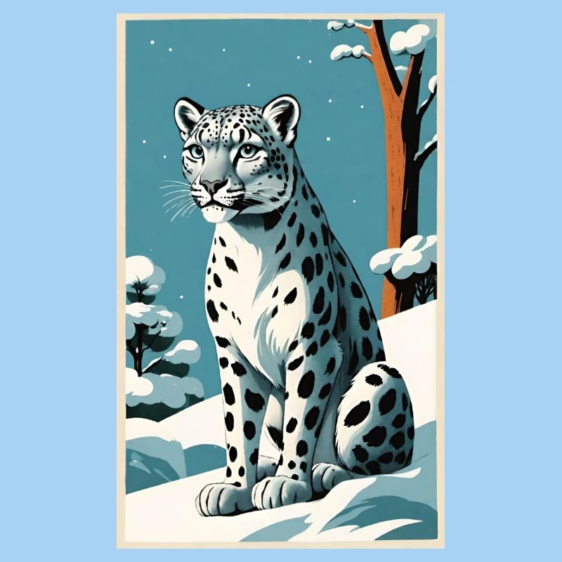Schneeleopard | Leopard | Raubtier