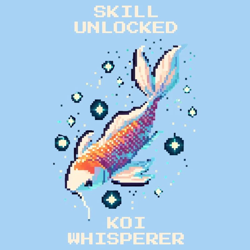 Skill freigeschaltet: Koi-Flüsterer | Koi Teich