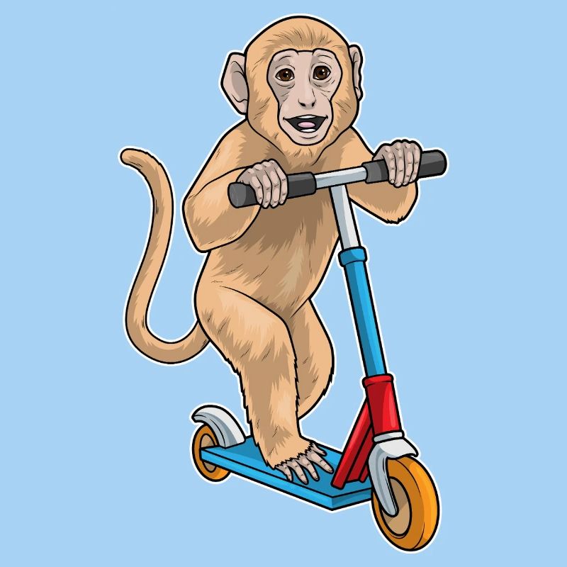 Monkey Kick Scooter
