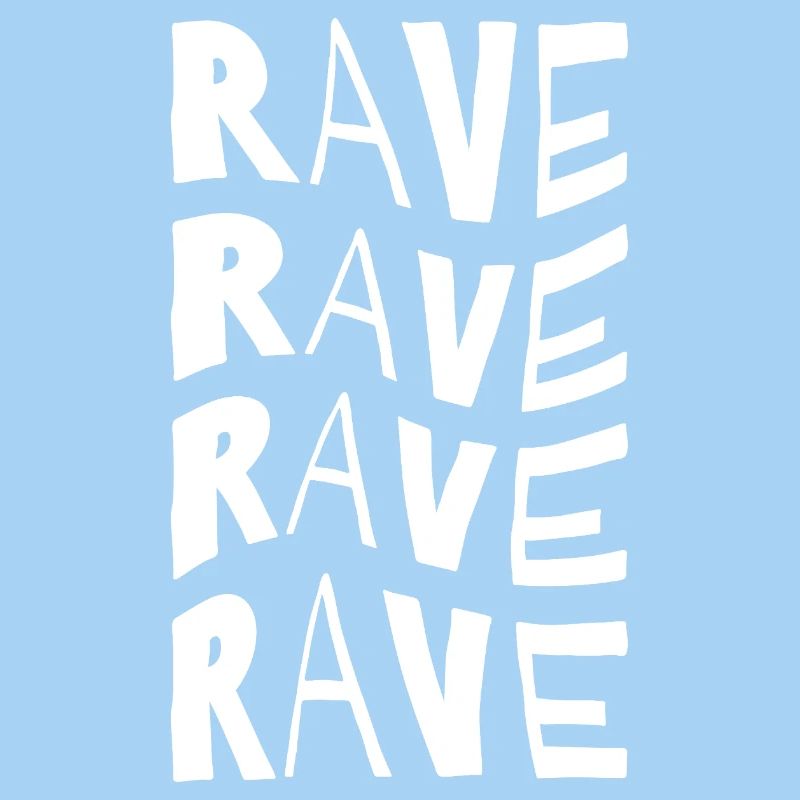 Rave Repeat Typography