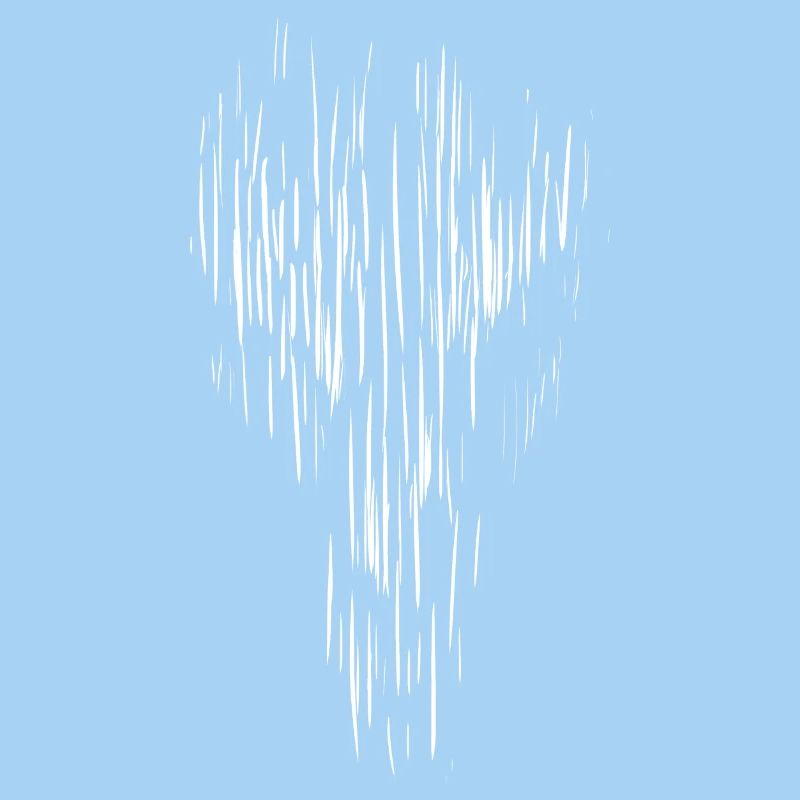 Dämon - Striche Design - Gothic