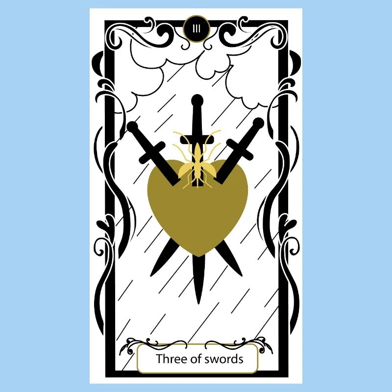three of swords