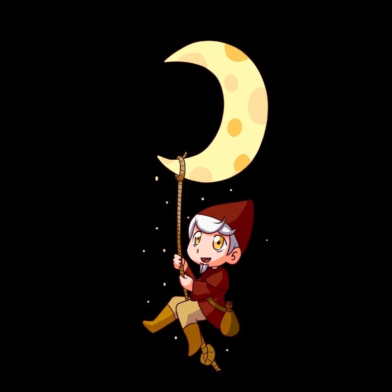 Sandman mit Mond