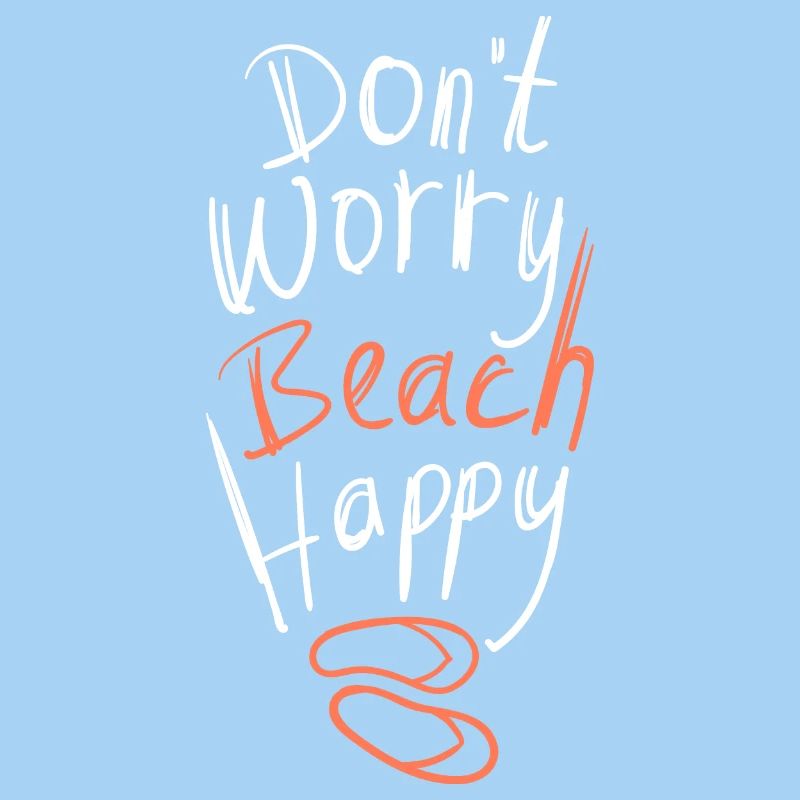 Ne t’inquiète pas, plage, joyeuse déclaration d’été
