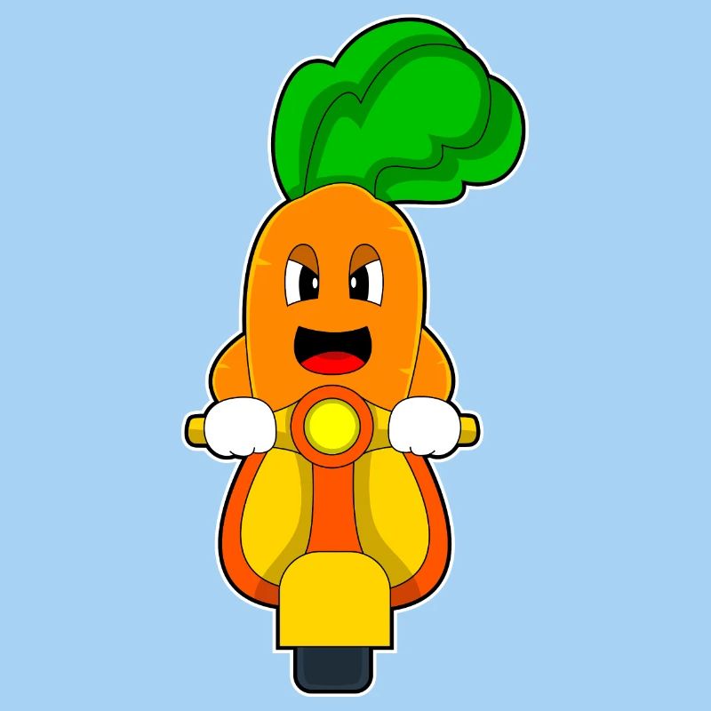 Karotte Motorroller