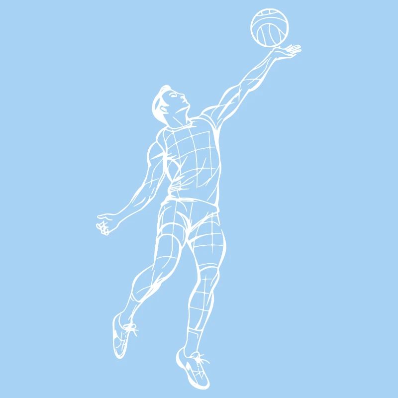 Volleyball Player Sketch