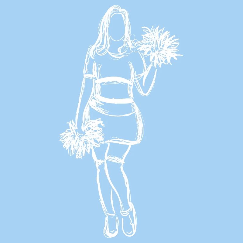Cheerleader Drawing