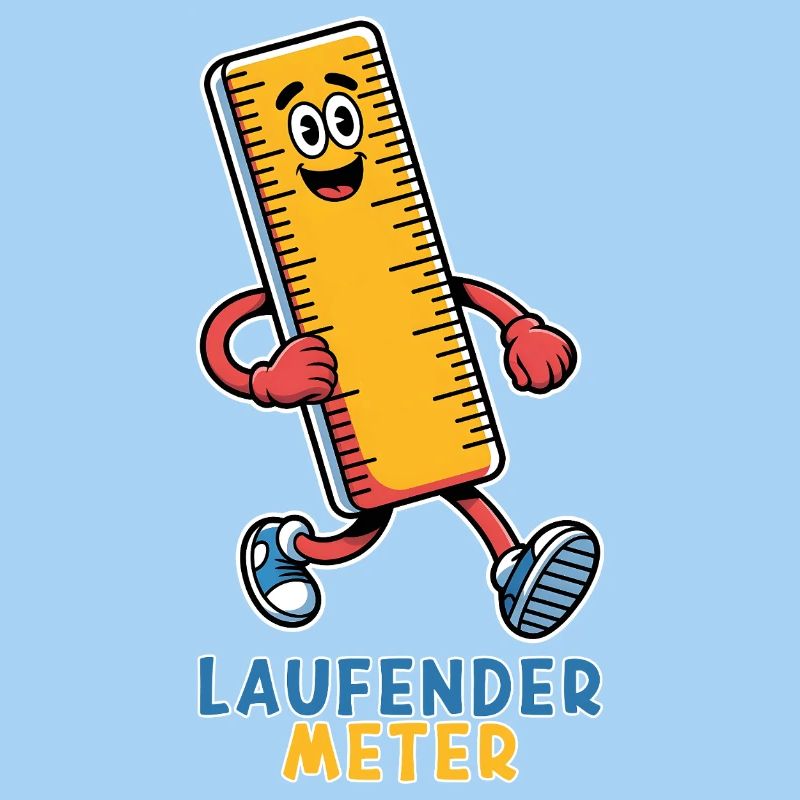 Running Meter Small Funny Dwarf Nickname