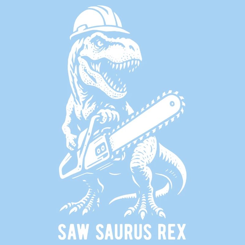 Saw Saurus Rex - T-Rex - Chainsaw - Gift