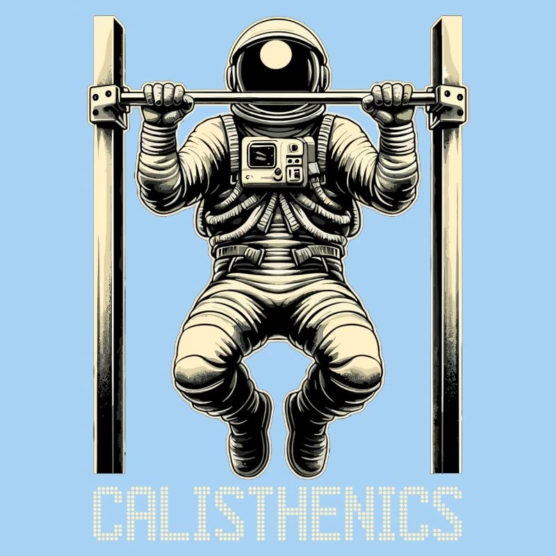 Calisthenics Astronaut Pull-ups Gift
