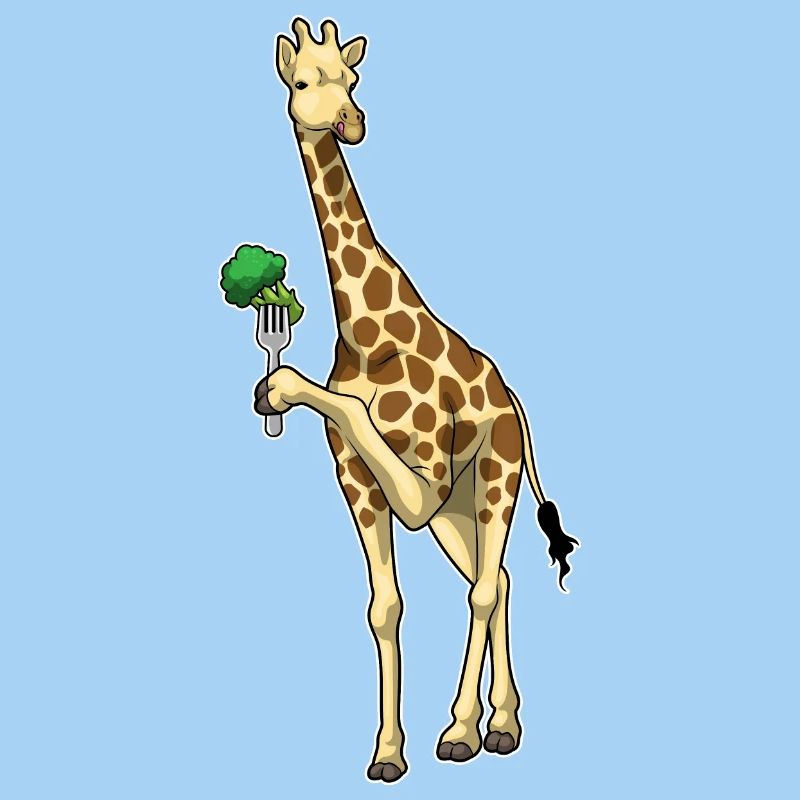 Giraffe Broccoli