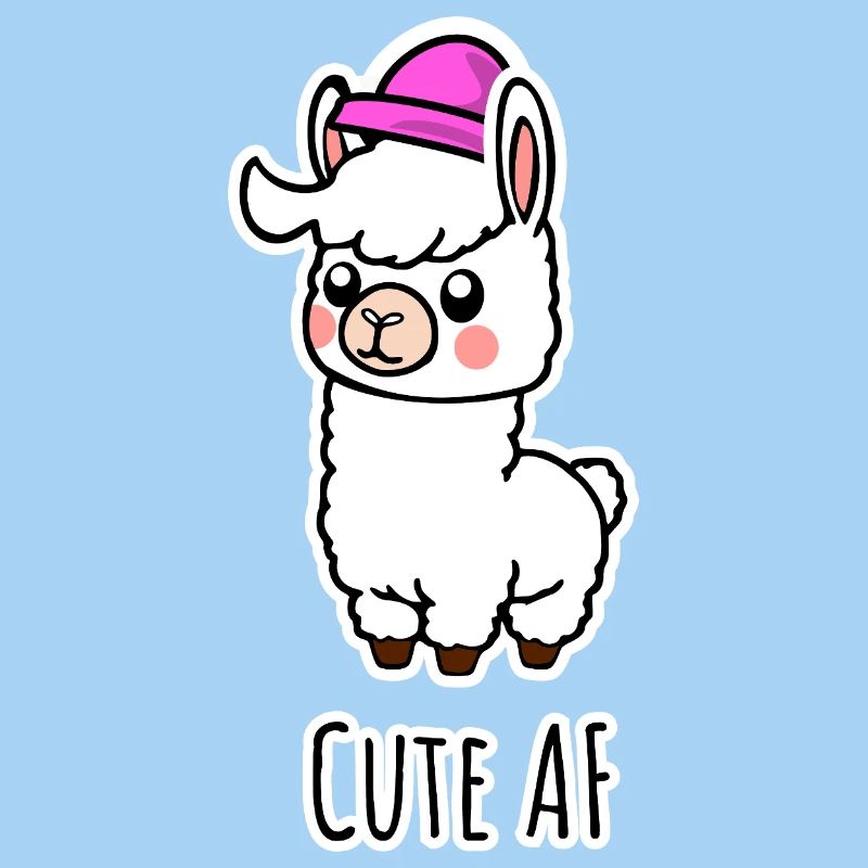 Cute AF Llama Baby or Alpaca