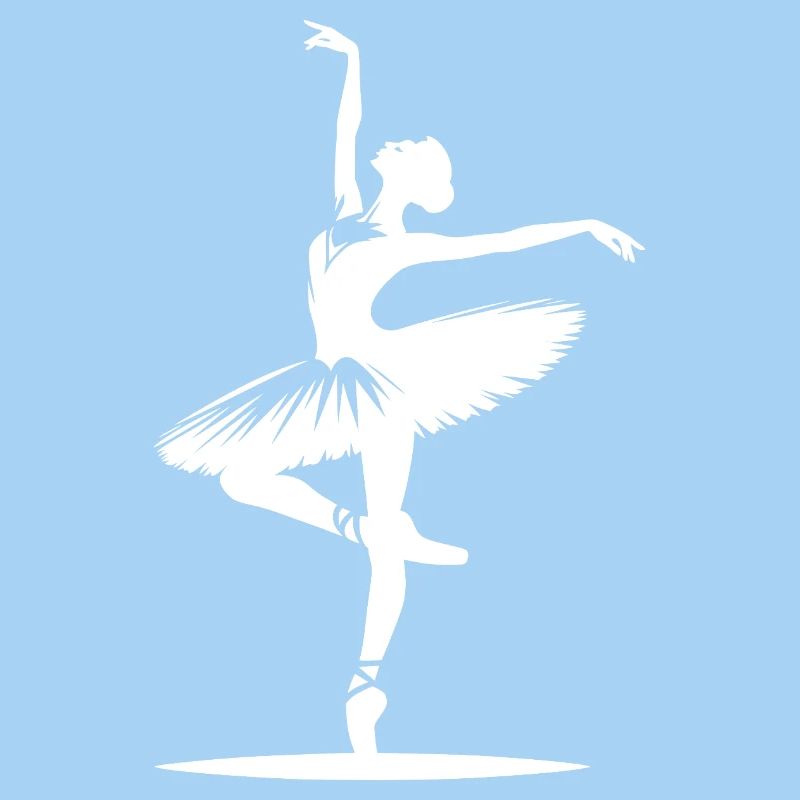 Ballerine dansante dans une pose de danse parfaite