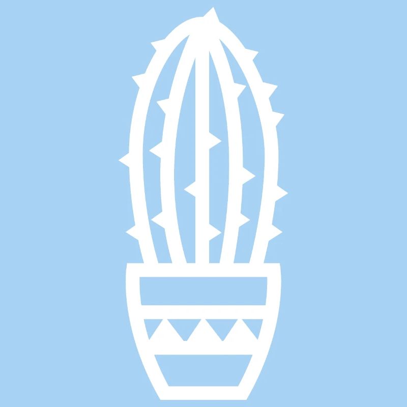 Cactus Pot plante amour pointes Image graphique