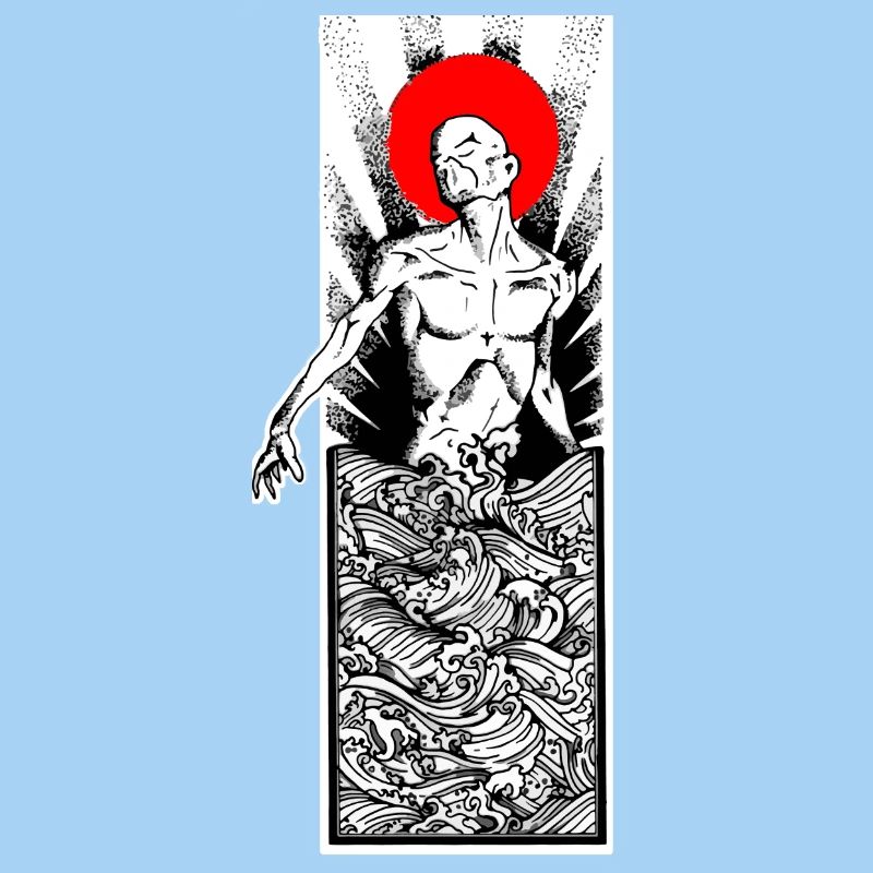 018 Calm Storm A Sticker