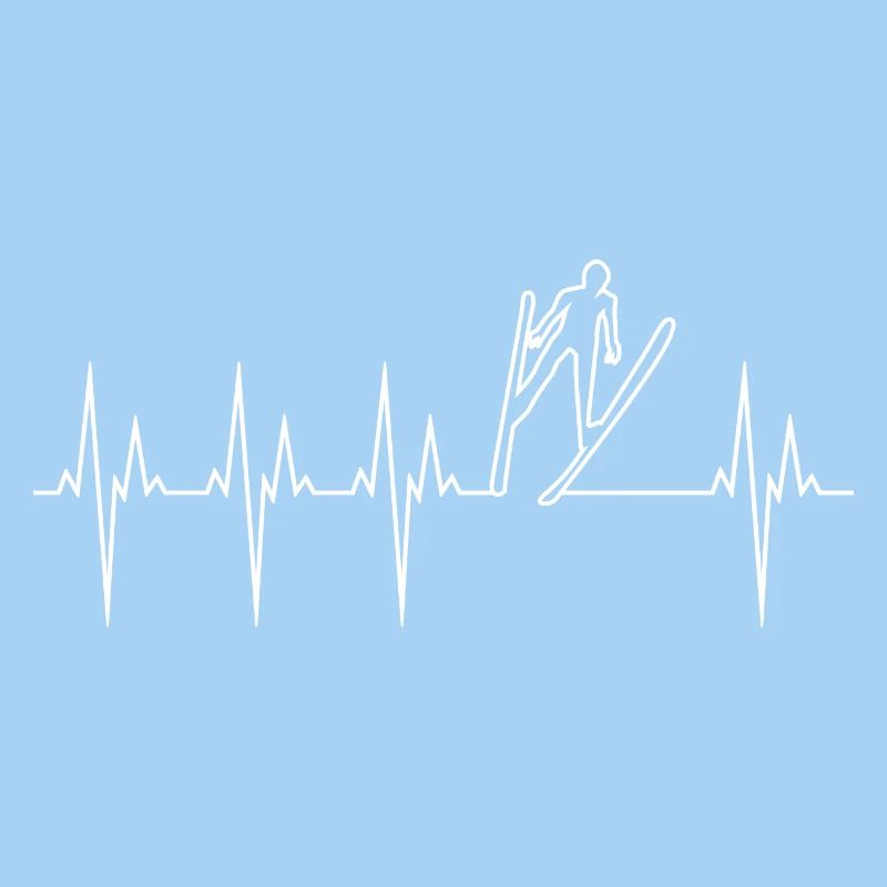 Ski Jumping Electrocardiogram ECG Ski Jumping
